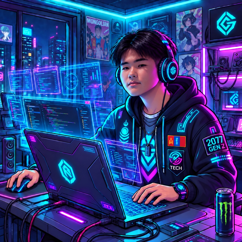 Төгсбилиг - GenZ Coder Avatar