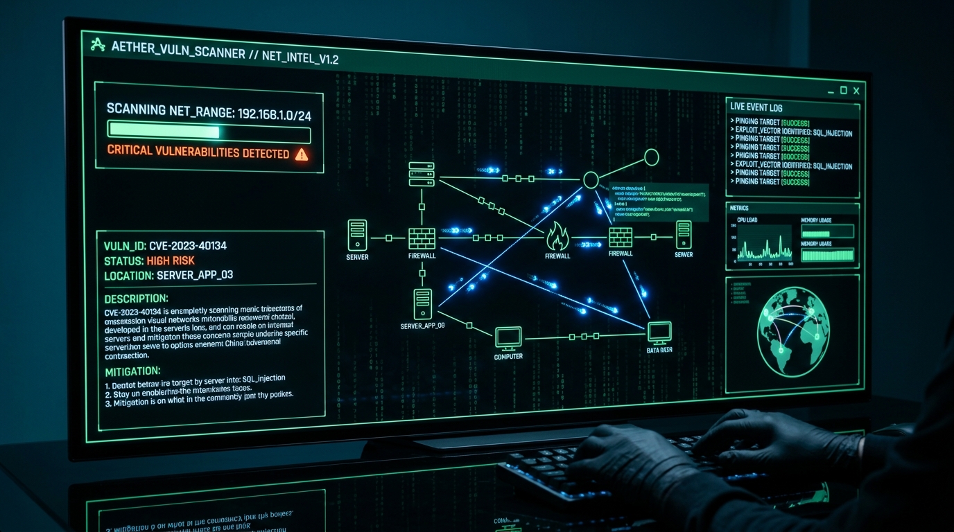 Aether Cyber Vulnerability Scanner